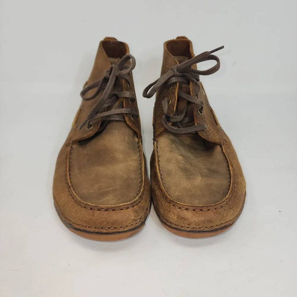 Ariat Spitfire Leather Chukka Boots 12D Brown Moc Toe 4LR Cushioning